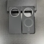 Real Aramid Carbon Fiber Protective Case for OPPO Find N5 AI 5G Smartphone Folding Screen Ultra-thin Cover Magsafe Charge Funda 6