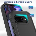 Defend Armor Shockproof Case For Google Pixel Fold 9ProXL 9 8 7 Pro 9A 8A 7A 6A 5G Luxury Matte Military Grade Shockproof Cover 2