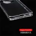 Case For OPPO Find N5 Case Ultra Thin Transparent Hard Case For Oppo Find N 5 5G Crystal Clear Anti Cover Shockproof Bumper 6