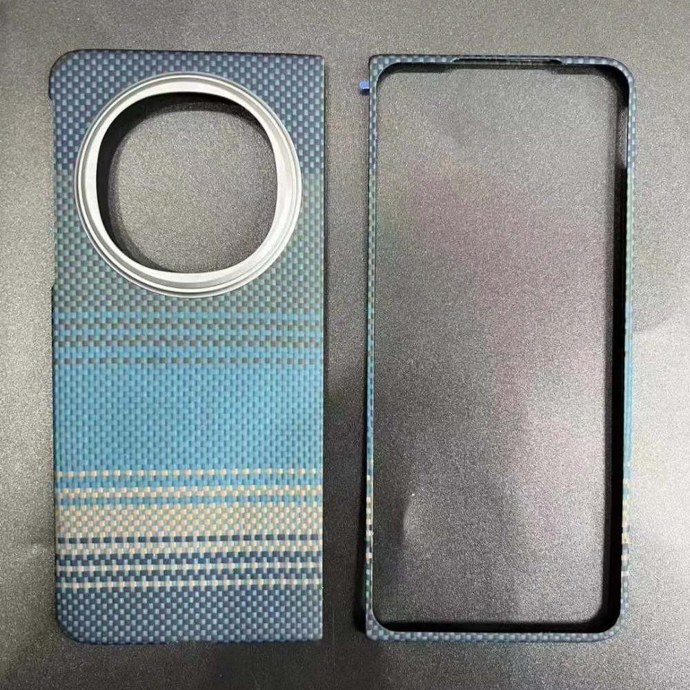 Real Aramid Carbon Fiber Protective Case for OPPO Find N5 AI 5G Smartphone Folding Screen Ultra-thin Cover Magsafe Charge Funda 2