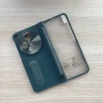 For OPPO Find N3 Case Premium Leather Hinge Kickstand+Screen Protector Stylus Pen Folding Lens Protection Cover For OnePlus Open 2