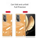 For Honor Magic V2 5G Case Clear Transparent  Front Back Cover For Honor Magic V VS Phone Case Shockproof Protection Cover Shell 4
