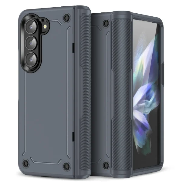 Anti-Falling Phone Bag Armor Case for Samsung Galaxy Z Fold 5 6 fold6 Fold5 Zfold5 5G Hinge Protective Cases 12